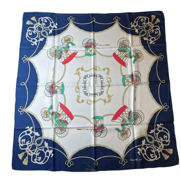 Celine Silk Scarf - Picture 1 of 6